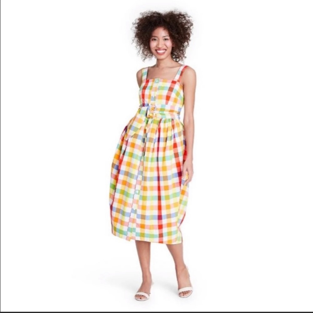 Christopher John Rogers for Target plaid dress